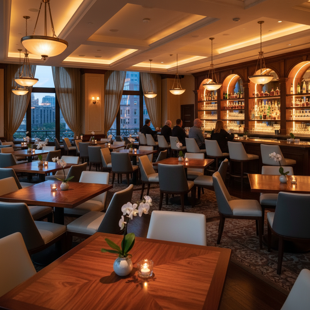 Restaurant or bar interior